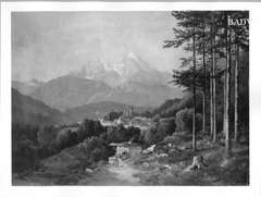 Berchtesgaden mit Watzmann by Josef Theurich