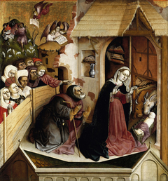 Birth of Christ (Wurzach altarpiece) by Hans Multscher