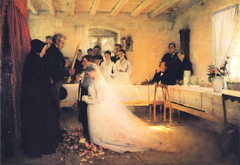 Blessing of the Young Couple Before Marriage