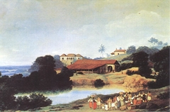 Brasilian Landscape by Frans Post