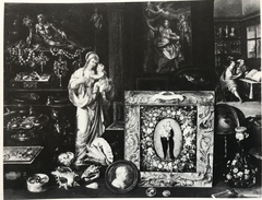 Cabinet of Curiosities by Frans Francken the Younger