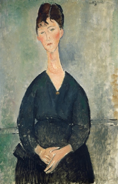 Cafe Singer by Amedeo Modigliani