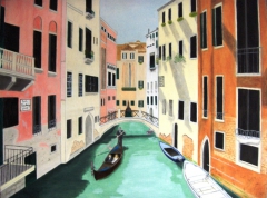 Canal in Venice by Josh Goehring