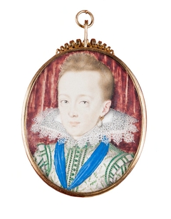Charles I as a child, King of England, Scotland and Ireland by Isaac Oliver