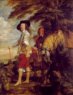 Charles I at the Hunt