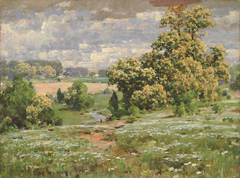 Chestnut Trees in Bloom by William Henry Holmes