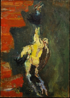 Chicken Hanging in Front of a Brick Wall by Chaim Soutine