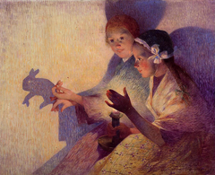 Chinese Shadows, the Rabbit by Ferdinand du Puigaudeau