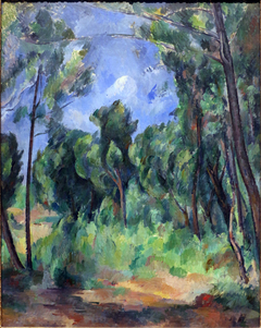 Clairière by Paul Cézanne