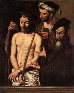 Copy from "Ecce Homo" by Caravaggio