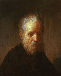 Copy of 'Bust of an Old Man' by Rembrandt