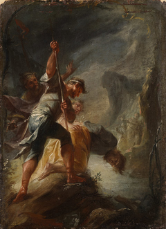 Das Martyrium des Heiligen Ädesius by Johann Wolfgang Baumgartner