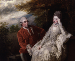 David Garrick; Eva Maria Garrick (née Veigel) by Joshua Reynolds