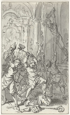 De Beeldenstorm, 1566 by Jacobus Buys