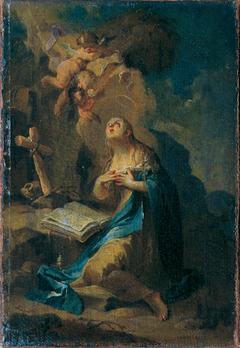 Die büßende Maria Magdalena by Franz Sigrist