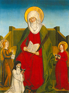 Die Heilige Monika by Meister von Veringen