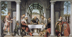 Dinner in the house of Simon the Pharisee