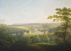 Easby Abbey, near Richmond by George Cuitt the Younger