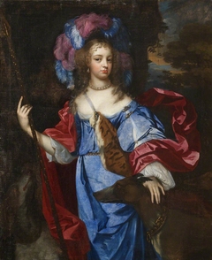 Elizabeth Cornwallis, Mrs Edward Allen (d. 1708), as Diana the Huntress by Jacob Huysmans