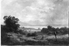 Erntezeit am Starnberger See by Adolf Heinrich Lier