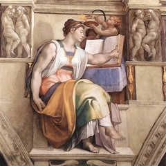Erythraean Sibyl by Michelangelo