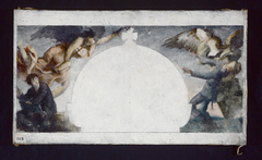 Esquisse pour la peinture du monument aux morts de la guerre de 1870 au lycée Chaptal