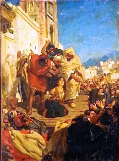 Execution of a Moroccan Jewess by Alfred Dehodencq