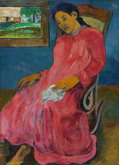 Faaturuma (Melancholic) by Paul Gauguin