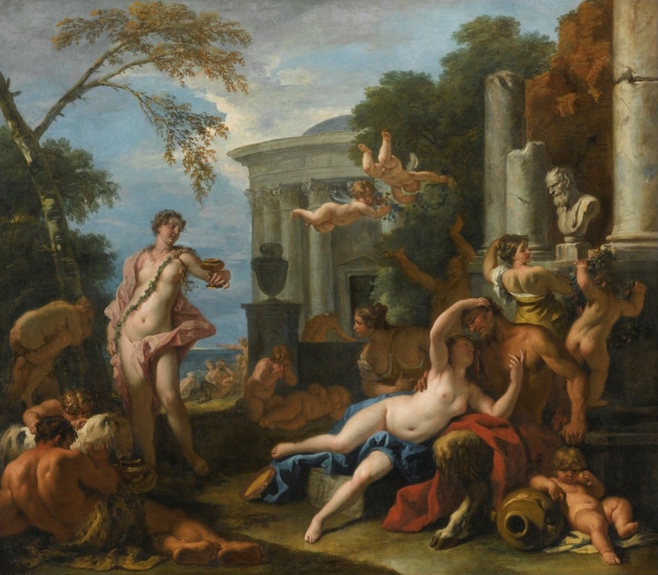 Feast of Silenus (private collection)