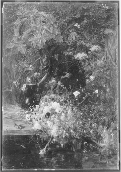 Feldblumen am Wasser (Frühlingsblumen) by Olga Wisinger-Florian