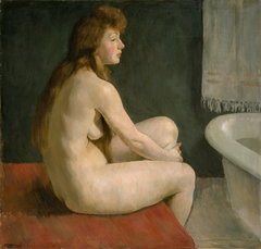 Female Nude by Erik Werenskiold
