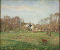 Field and Mill at Osny by Camille Pissarro