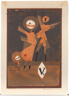 Flower Family V. by Paul Klee