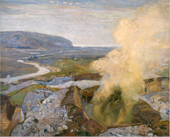 Gas Chamber at Seaford by Frederick Varley