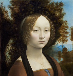 Ginevra de' Benci by Leonardo da Vinci