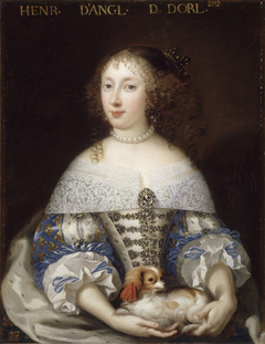 Henriette-Anne d'Angleterre, duchesse d'Orléans, dite Madame (1644-1670) by Pierre Mignard