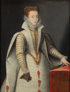 Herzogin Margarete von Joyeuse (1564-1625), Dreiviertelbildnis by Anonymous