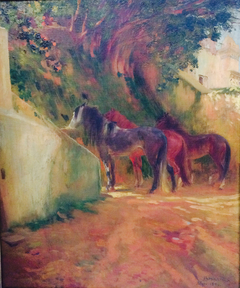 Horses by Paul-Albert Besnard