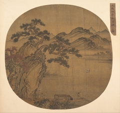 Illustration of Su Shi's "Second Ode on the Red Cliff" by anonymous painter