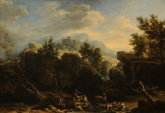 Italianate Landscape with Figures