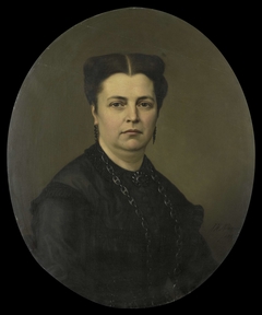 Jeanette Antoinette Pietermaat (1818-70). Echtgenote van Pieter Mijer by Johan Heinrich Neuman