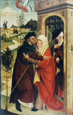 Joachim and Anne Meeting at the Golden Gate by Anonymous