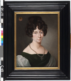 Jonkvrouwe Johanna Jacoba Wilhelmina Louise de Salis (1793-1876). Echtgenote van Isaac August, Baron Melvill van Carnbee by Anonymous