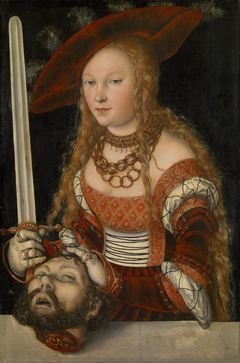 Judith with the head of Holofernes by Lucas Cranach the Elder