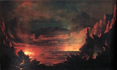 Kilauea Caldera by Jules Tavernier