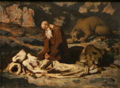 La mort de saint Paul. by Charles Nègre