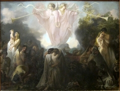 La résurrection des morts by Victor Mottez