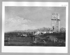 La Torre di Malghera by Canaletto