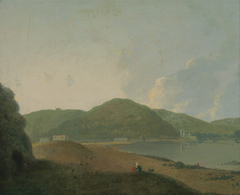 Lago d'Agnano with the Grotta del Cane by Richard Wilson