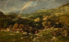 Landscape after a Storm by Théodore Rousseau
